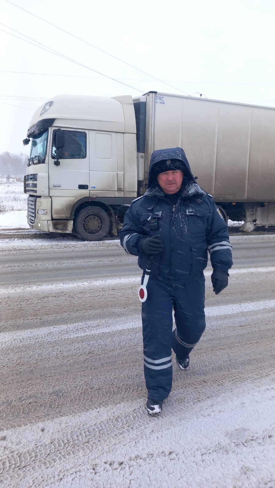 Рейд за осуществлением перевозок опасных, крупногабаритных и тяжеловесных грузов